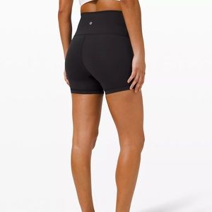 Lululemon Wunder High Rise Shorts 4”